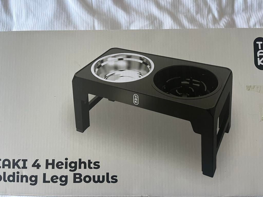Honden eet-drinkbak, Ophalen, Zo goed als nieuw