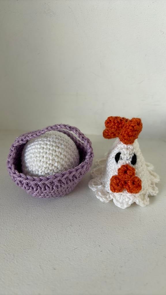 Gehaakte paas versiering, Ophalen of Verzenden, Zo goed als nieuw