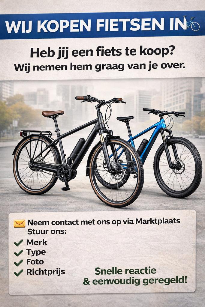WIJ KOPEN JOUW FIETS!, Ophalen