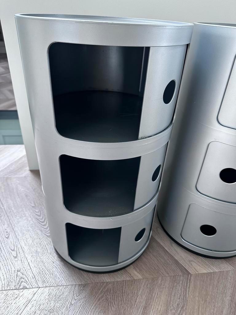 Kartell Componibili opbergkastjes - set van 2, Huis en Inrichting, Ophalen, Gebruikt