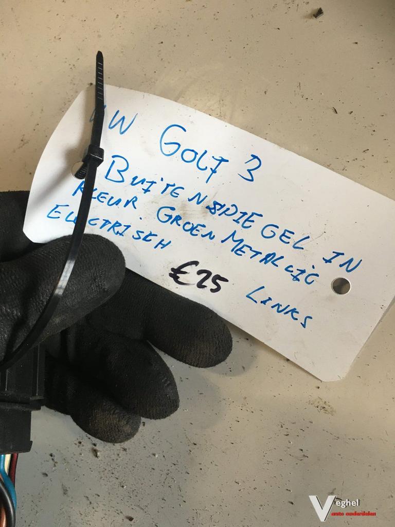 Vw Golf 3 Buitenspiegel elektr. Links of rechts, Gebruikt, -, -, Ophalen of Verzenden