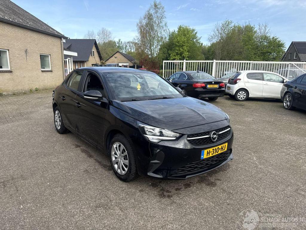 Opel Corsa 1.2 Edition REST BPM €600,-! (bj 2020), 1199 cc, Zwart, Benzine, Hatchback