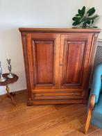 Kersenhouten TV kast, Huis en Inrichting, Kasten | Televisiemeubels, Ophalen, 100 tot 150 cm, Zo goed als nieuw, Kersenhout