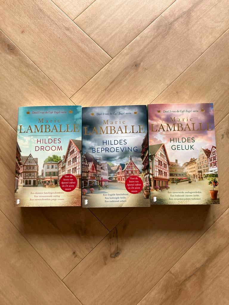 Café Engel serie - deel 1 t/m 3 - Marie Lamballe, Ophalen of Verzenden, Zo goed als nieuw