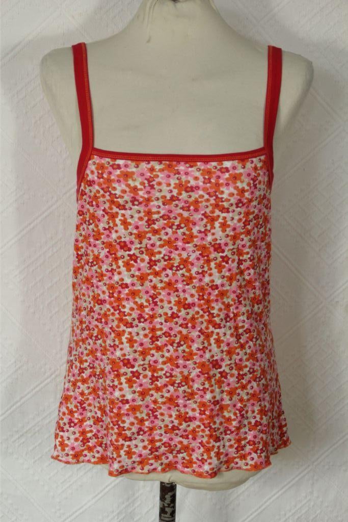 Leuk bloemetjes singlet.Mt L.Merk Pure, Kleding | Dames, T-shirts, ., Maat 42/44 (L), Ophalen of Verzenden, Zo goed als nieuw