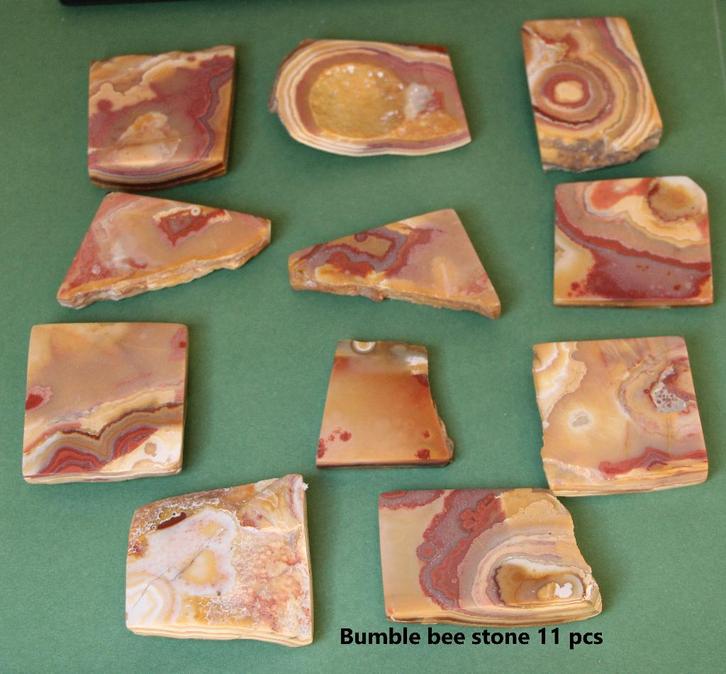 Bumble bee stone, Verzamelen, Mineralen en Fossielen, Mineraal, Ophalen of Verzenden