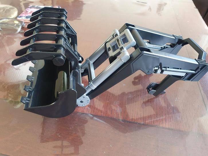 Bruder voorlader met grijper voor tractor, Kinderen en Baby's, Speelgoed | Bouwstenen, Nieuw, Overige merken, Ophalen of Verzenden