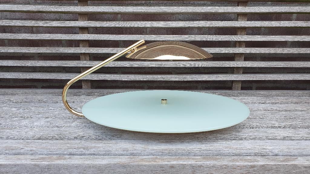 Estiluz plafond lamp, Huis en Inrichting, Lampen | Plafondlampen, Zo goed als nieuw, Glas, Metaal, Overige materialen, Ophalen