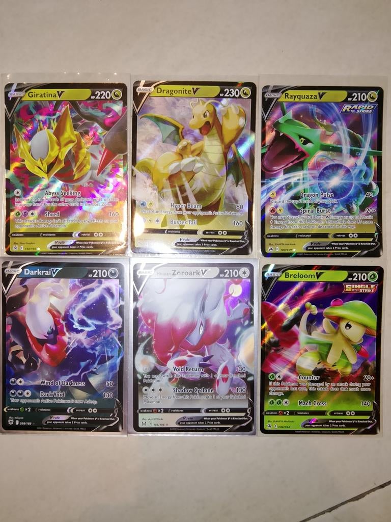 Diverse pokemon V kaarten, Ophalen of Verzenden