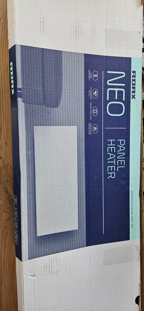 Adax Neo elektrische paneelverwarming, Ophalen