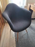 6 donkergrijze eetkamerstoelen, Ophalen