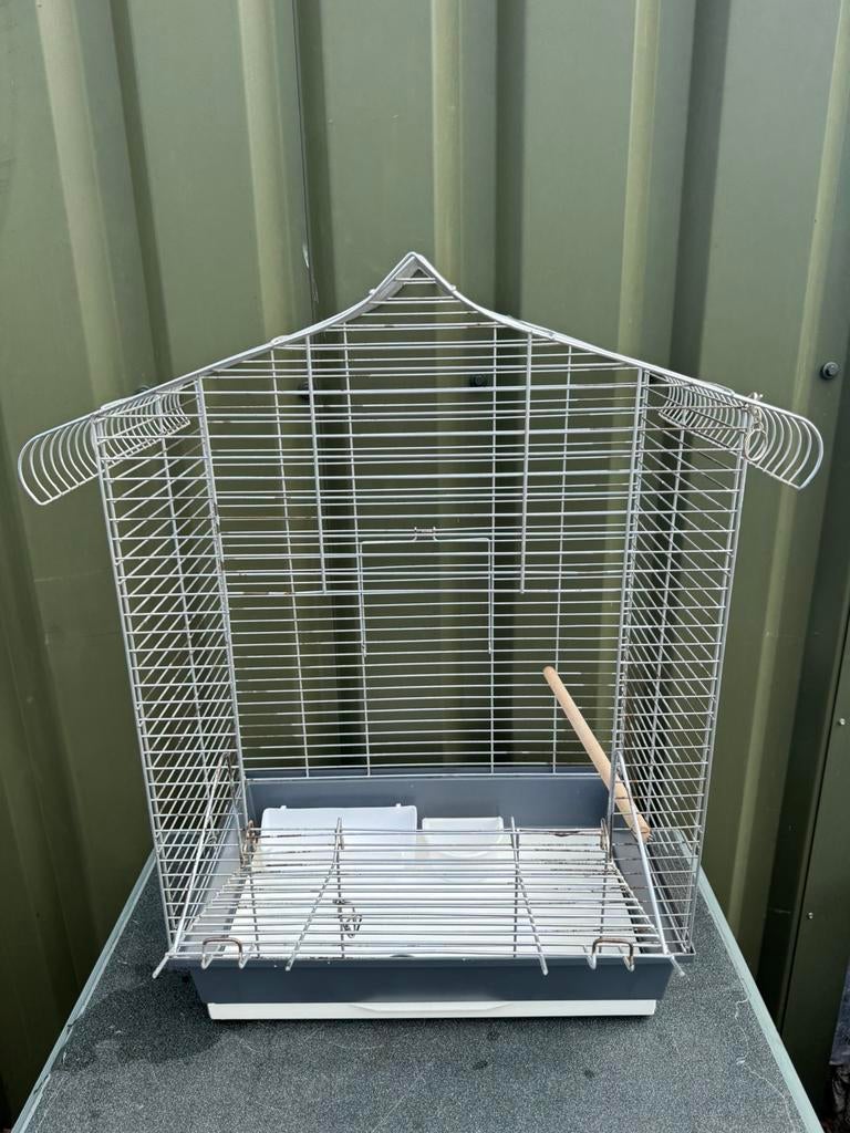 Nette vogelkooi, Ophalen, Zo goed als nieuw, Metaal, Vogelkooi