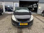 Opel Corsa 1.4 16V 5D WR 2008 Zwart, Auto's, Voorwielaandrijving, 1063 kg, 4 cilinders, Leder en Stof