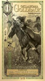 USA 1 goldback Oklahoma 2025, Ophalen of Verzenden, Goud