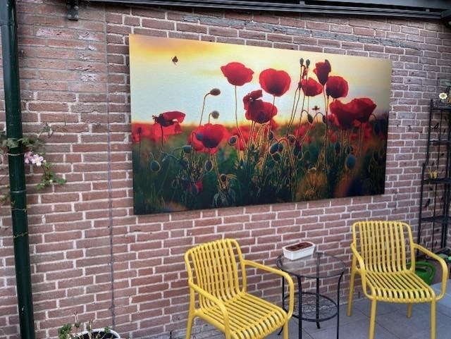 wanddecoratie, Ophalen, Metaal, 120 cm, Nieuw