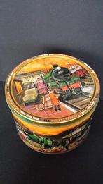 Hoge blikken KOEKTROMMEL ~ Deense Boterkoekjes ~ TREINEN, Overige merken, Gebruikt, Locomotief, Gelijkstroom of Wisselstroom