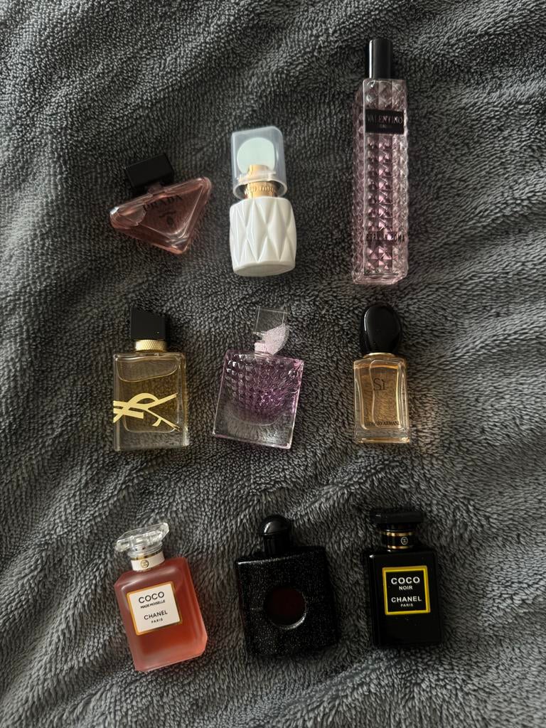 Mini parfums ongebruikt en nieuw met doosjes, Ophalen of Verzenden, Nieuw