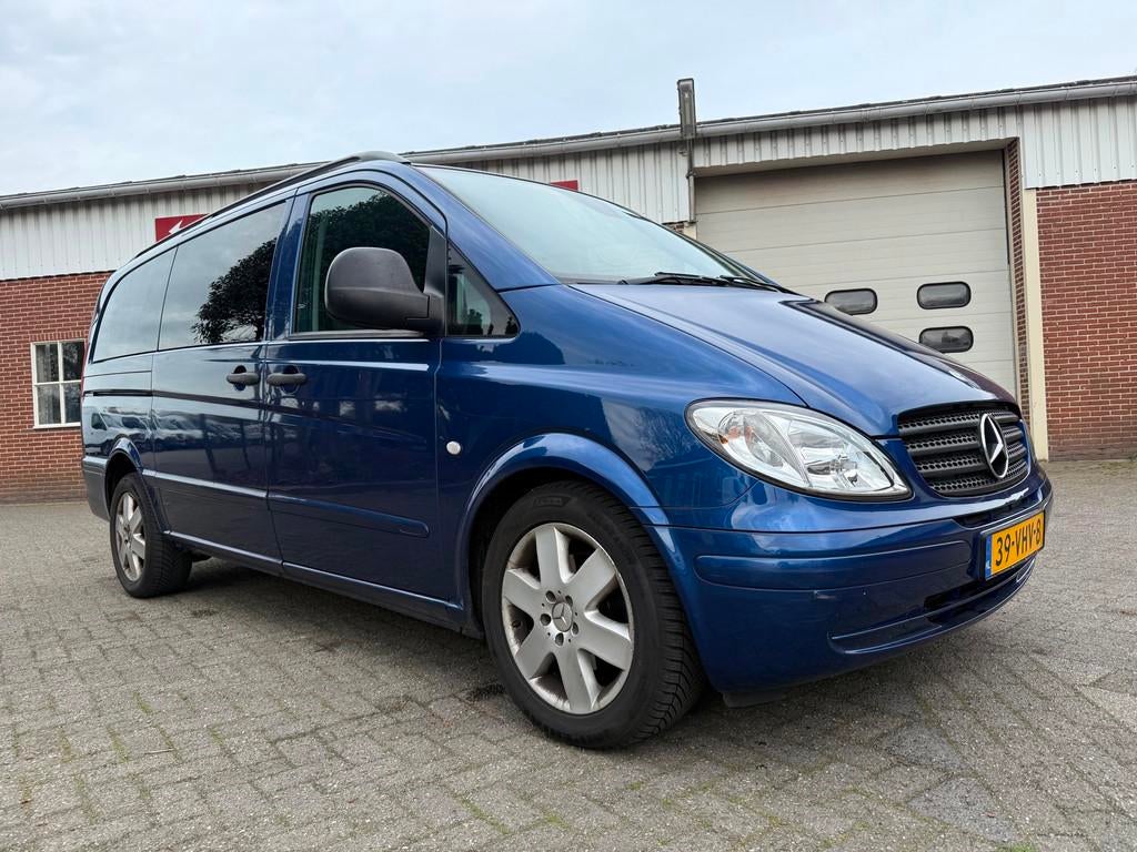 Mercedes-Benz Vito 115 CDI 320 Lang DC luxe automaat cruise, Achterwielaandrijving, Gebruikt, 4 cilinders, Blauw