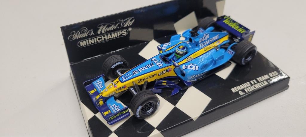 Minichamps Renault R25 G.Fisichella 2005, Ophalen of Verzenden, Zo goed als nieuw, Auto, MiniChamps