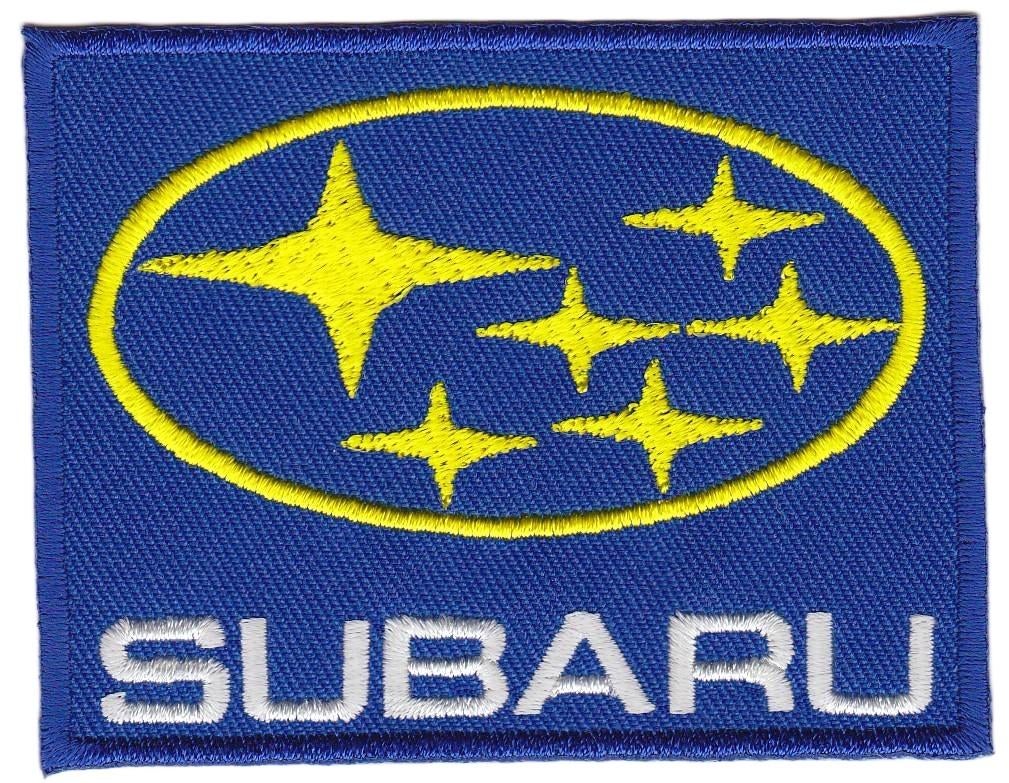 Subaru stoffen opstrijk patch embleem #1, Ophalen of Verzenden, Nieuw, Auto's