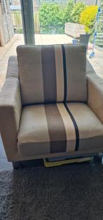 Leolux bank fauteuil sofa, Eenpersoons, 75 tot 100 cm, Ophalen of Verzenden, Zo goed als nieuw