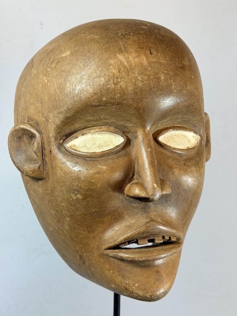 260341 Prachtig oud Afrikaans Bakongo masker - Congo., Ophalen of Verzenden