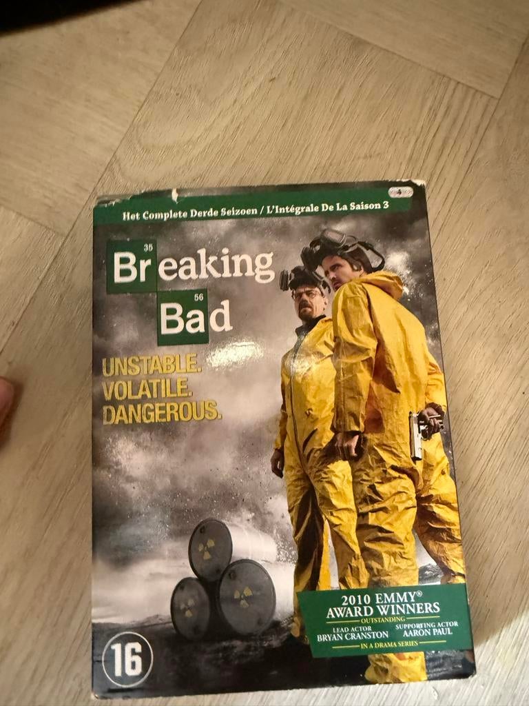 Breaking Bad - Het Complete Derde Seizoen (DVD), Gebruikt, Vanaf 16 jaar, Boxset, Drama