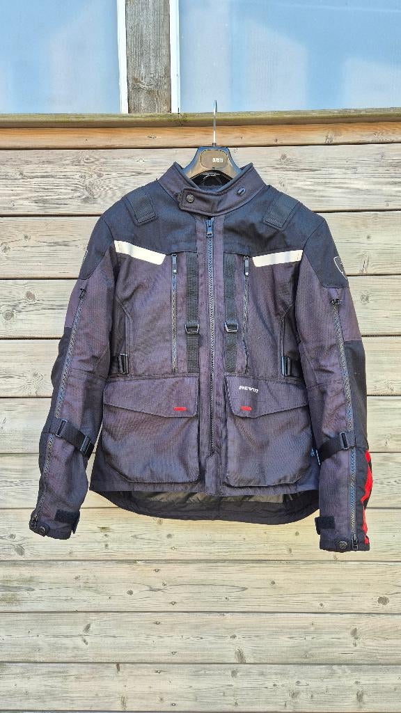 Revit Sand 3 Adventure jas - Zwart - Maat XL, Motoren, Kleding | Motorkleding, Jas | textiel, Heren, Kinderen, Tweedehands, Ophalen of Verzenden