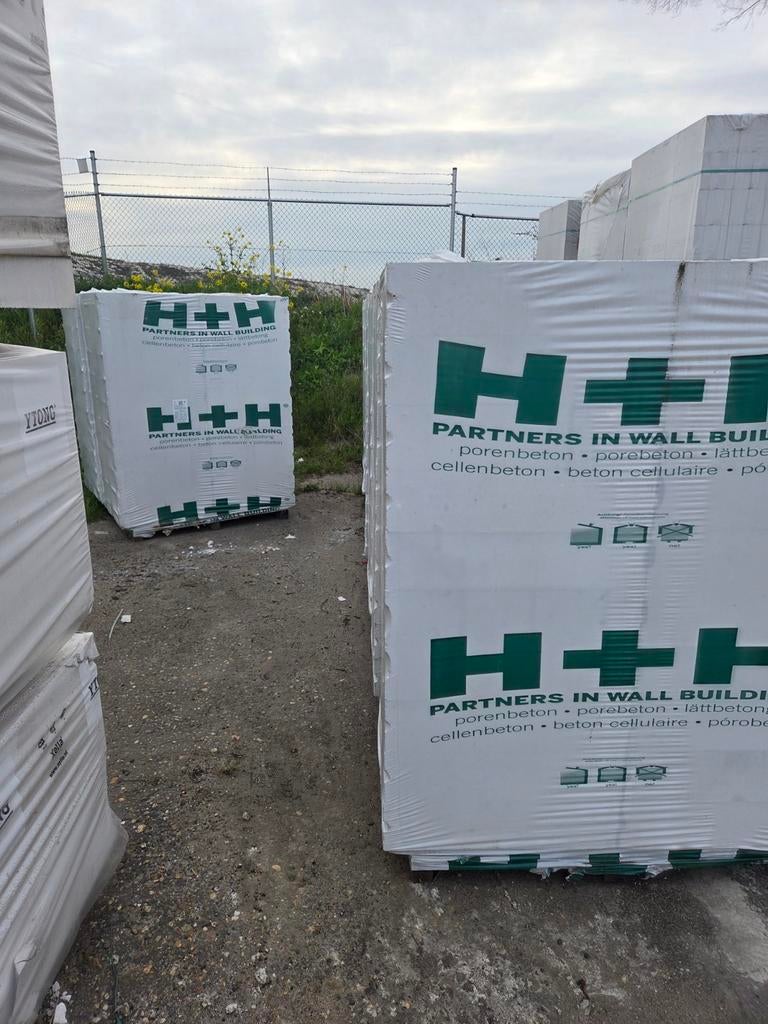 Gasbeton blokken 150mm dik, Ophalen of Verzenden, Nieuw, Kalkzandstenen