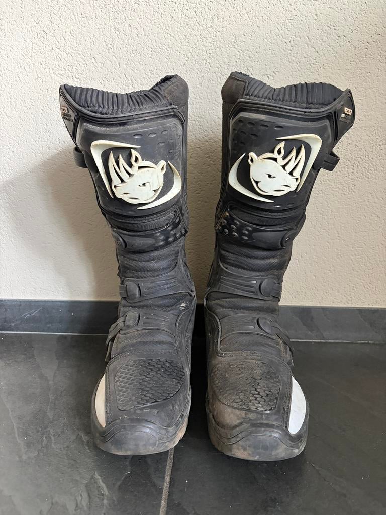 Crosslaarzen Rino maat 46, Motoren, Ophalen of Verzenden, Tweedehands, Laarzen