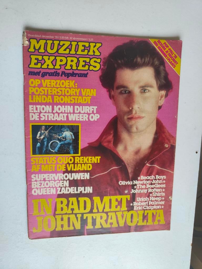Muziek Expres december 1978, Ophalen of Verzenden, 1960 tot 1980, Tijdschrift