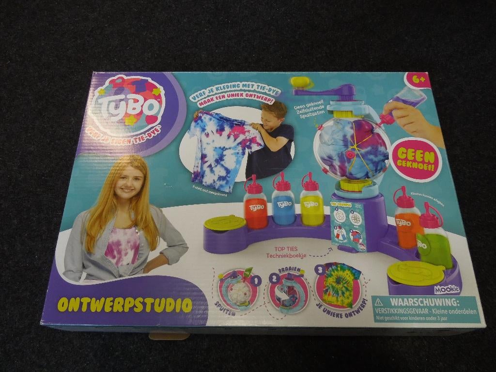 Tybo tie-dye ontwerpstudio Mookie, Ophalen of Verzenden, Zo goed als nieuw, Knutselen