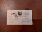 USA briefkaart UX9 (1886) - Gelopen 1894, Ophalen of Verzenden, Briefkaart