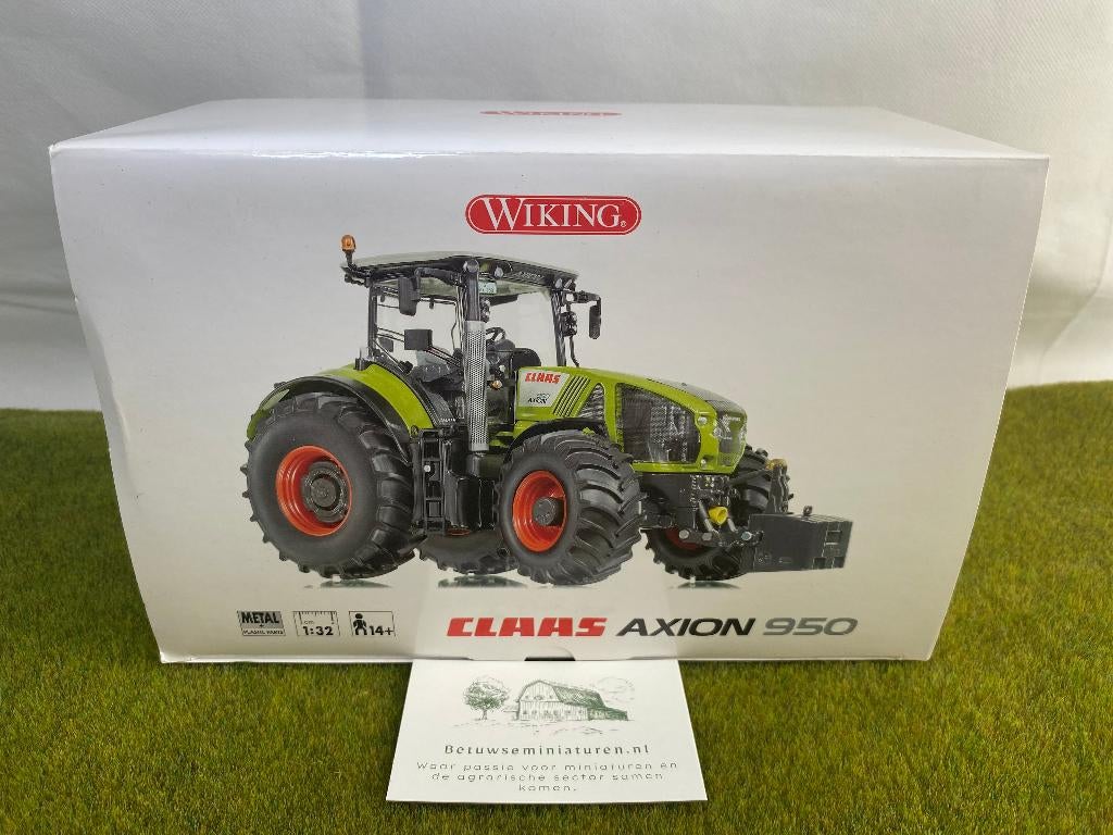 Claas Axion 950 tractor 1:32 Wiking, Ophalen of Verzenden, Nieuw, Tractor of Landbouw, Overige merken
