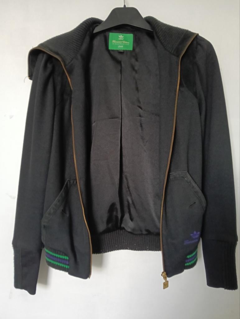 Adidas Jas Vest Maat 32, Adidas, Zwart, Ophalen of Verzenden, Jasje