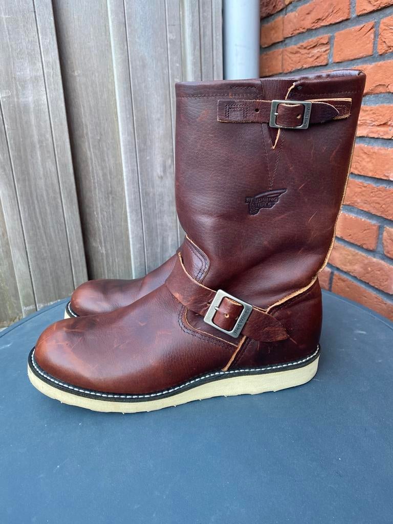 Red Wing 2970 Engineer boots oil briar slick US10 en 9,5, Bruin, Boots, Ophalen of Verzenden, Zo goed als nieuw