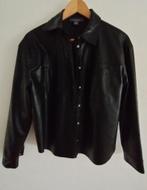 Zwarte nep leren blouse maat S., Maat 38/40 (M), Primark, Zwart, Ophalen of Verzenden
