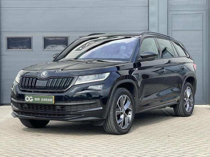Skoda Kodiaq 1.5 TSI Sportline|Pano|ACC|Memory|Trekhaak, Auto's, Skoda, Bedrijf, Te koop, Kodiaq, ABS, Achteruitrijcamera, Adaptive Cruise Control