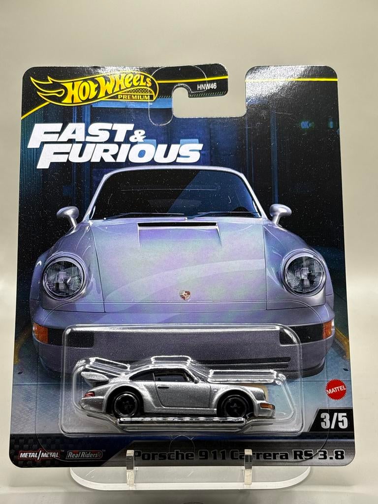 Hot Wheels Premium Porsche 911 Carrera RS 3.8, Auto, Nieuw, Ophalen of Verzenden, Mattel