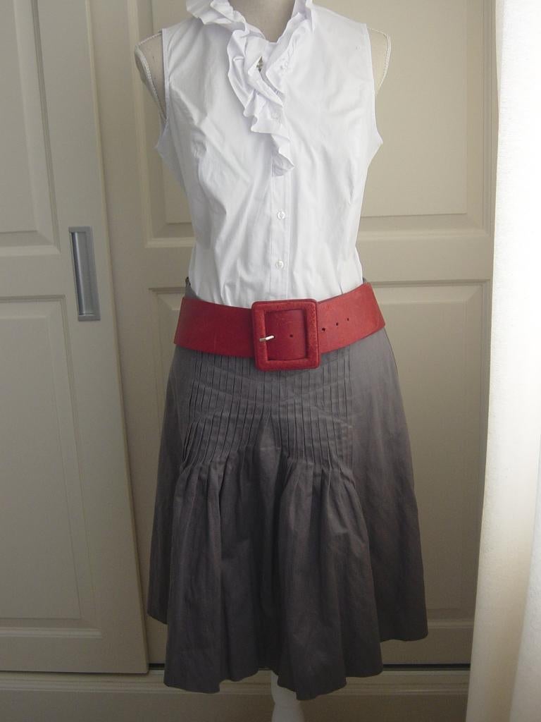 Rok Grijs Maat 42 Merk Unicom, Unicom, Maat 42/44 (L), Ophalen of Verzenden, Zo goed als nieuw