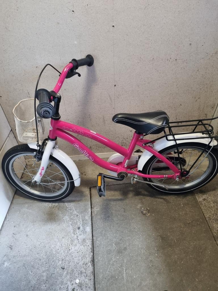 Kinderfiets 16 inch in goede staat., Fietsen en Brommers, Fietsen | Kinderfietsjes, Ophalen, Gebruikt, 16 tot 20 inch, Corvino
