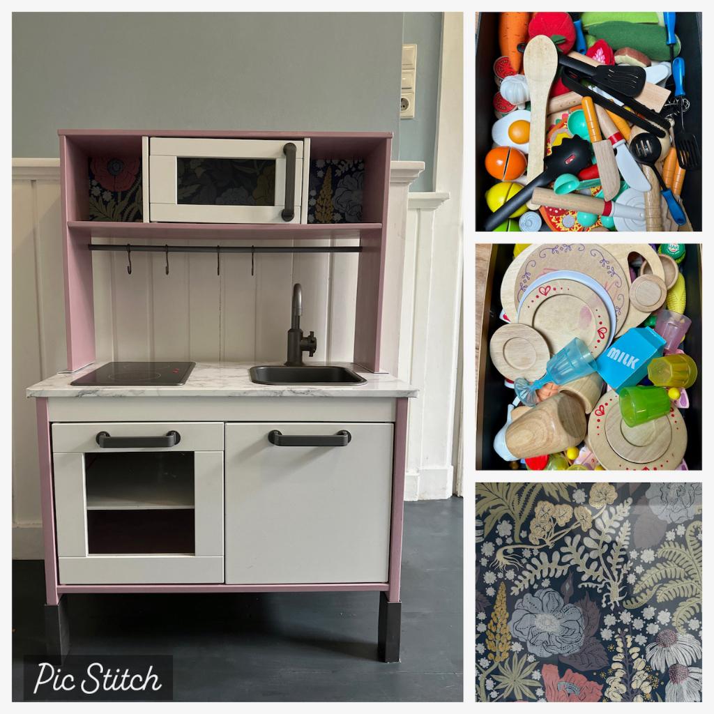 Ikea DUKTIG keukentje incl vele accesoires, Ophalen, Zo goed als nieuw, Hout, Speelkeuken