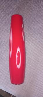 Moreno vaas, Ophalen, 50 tot 75 cm, Rood, Glas