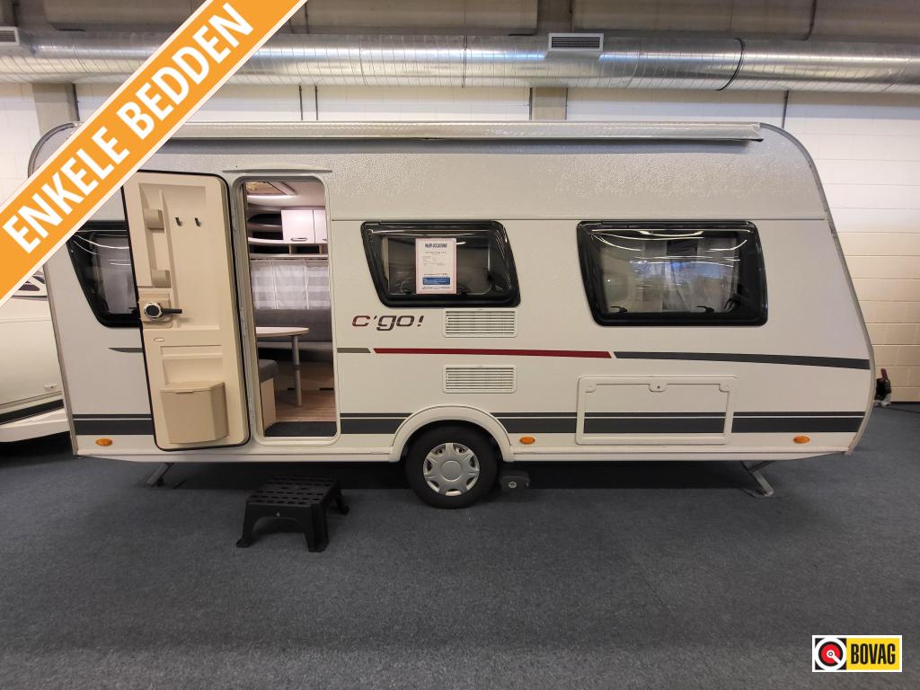 Dethleffs C'Go 475 EL; mover, voortent, luifel, Caravans en Kamperen, Caravans, Bedrijf, tot en met 4, 1000 - 1250 kg, Rondzit