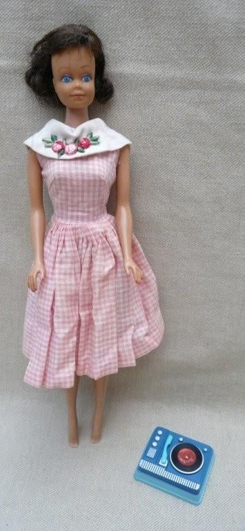 Barbie pop Midge met donker bruin haar, Ophalen of Verzenden, Gebruikt, Pop