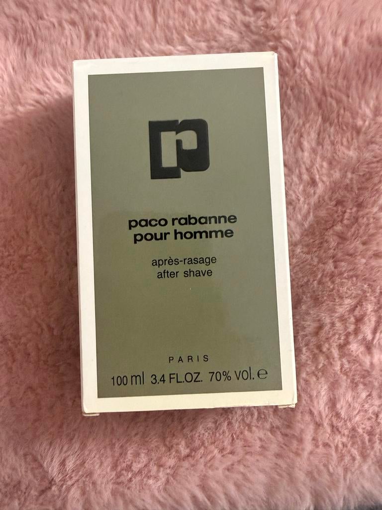 Paco Rabanne Pour Homme After Shave 100ml - Helemaal vol, Ophalen of Verzenden, Nieuw