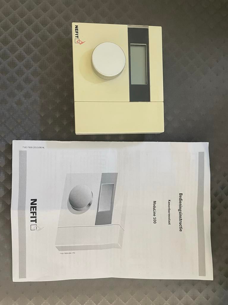 Nefit ModuLine 100 Kamerthermostaat, Doe-het-zelf en Verbouw, Thermostaten, Ophalen of Verzenden, Gebruikt