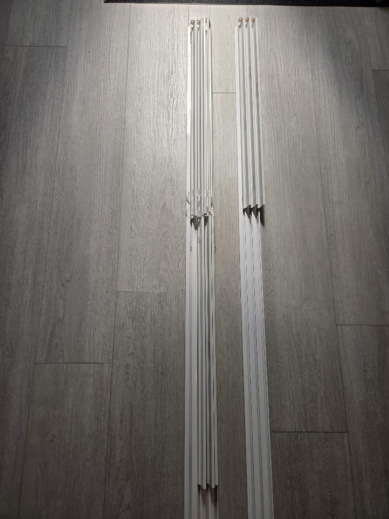 rails voor paneelgordijnen, Ophalen, Gebruikt, Wit, 50 tot 100 cm