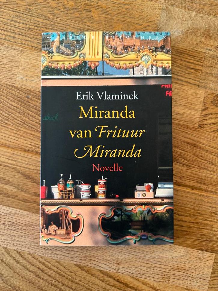 Miranda van Frituur Miranda - Erik Vlaminck (Novelle), Boeken, Romans, Zo goed als nieuw, België, Ophalen of Verzenden