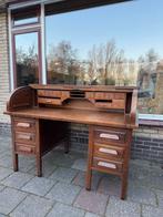 Antiek bureau met rolluik secrataire €75, Ophalen
